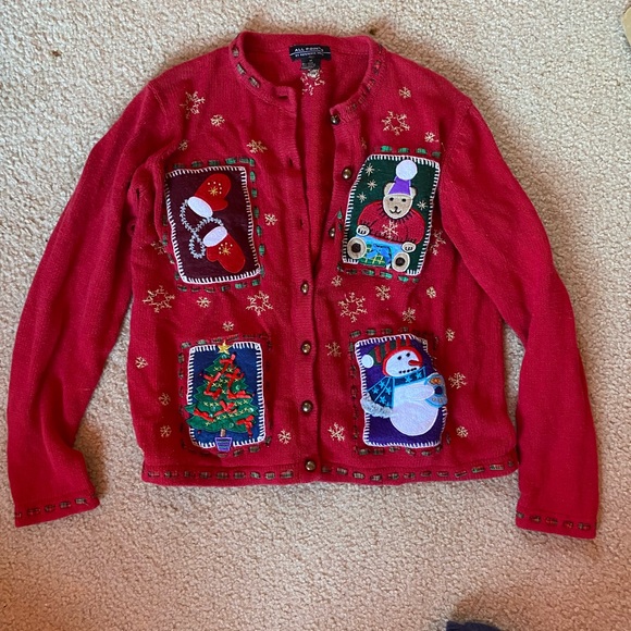 ugly christmas sweater - Picture 4 of 4